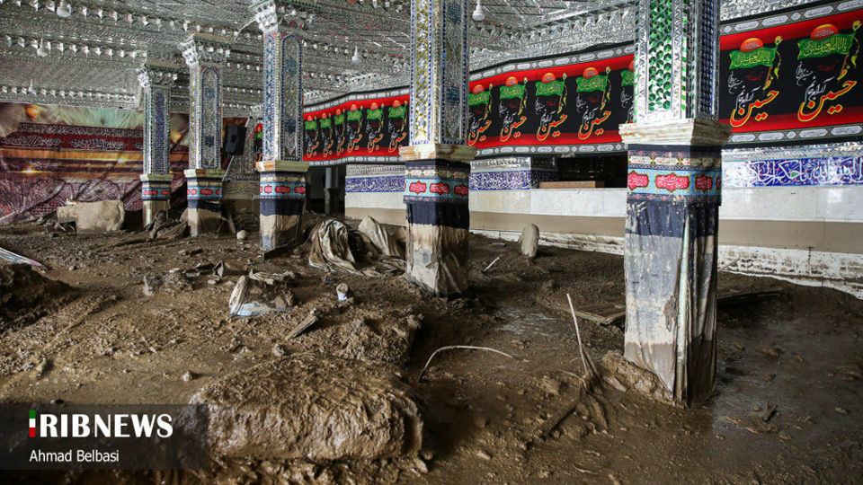 سیل در حرم مطهر امامزاده داوود (ع)