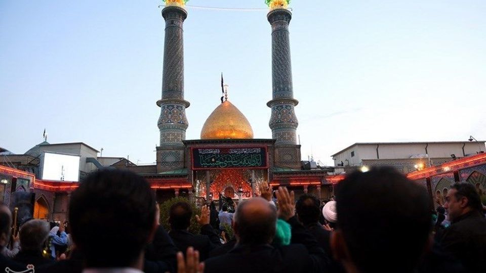  آئین تعویض پرچم حرم حضرت عبدالعظیم حسنی(ع) 