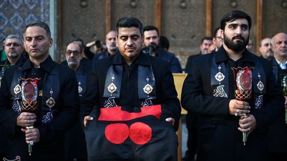  آئین تعویض پرچم حرم حضرت عبدالعظیم حسنی(ع) 