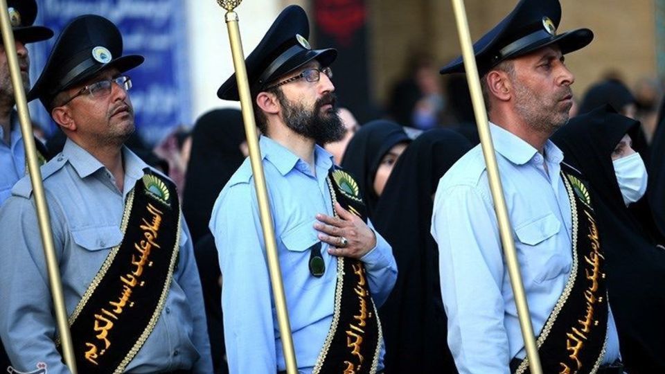  آئین تعویض پرچم حرم حضرت عبدالعظیم حسنی(ع) 