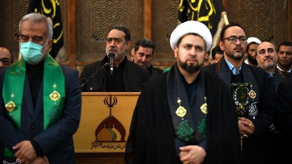  آئین تعویض پرچم حرم حضرت عبدالعظیم حسنی(ع) 