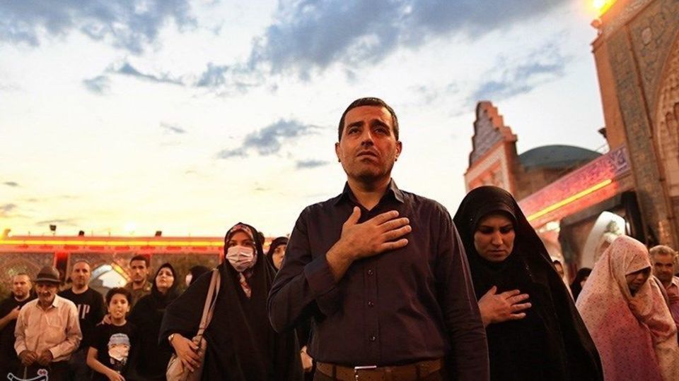  آئین تعویض پرچم حرم حضرت عبدالعظیم حسنی(ع) 