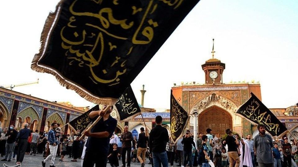  آئین تعویض پرچم حرم حضرت عبدالعظیم حسنی(ع) 