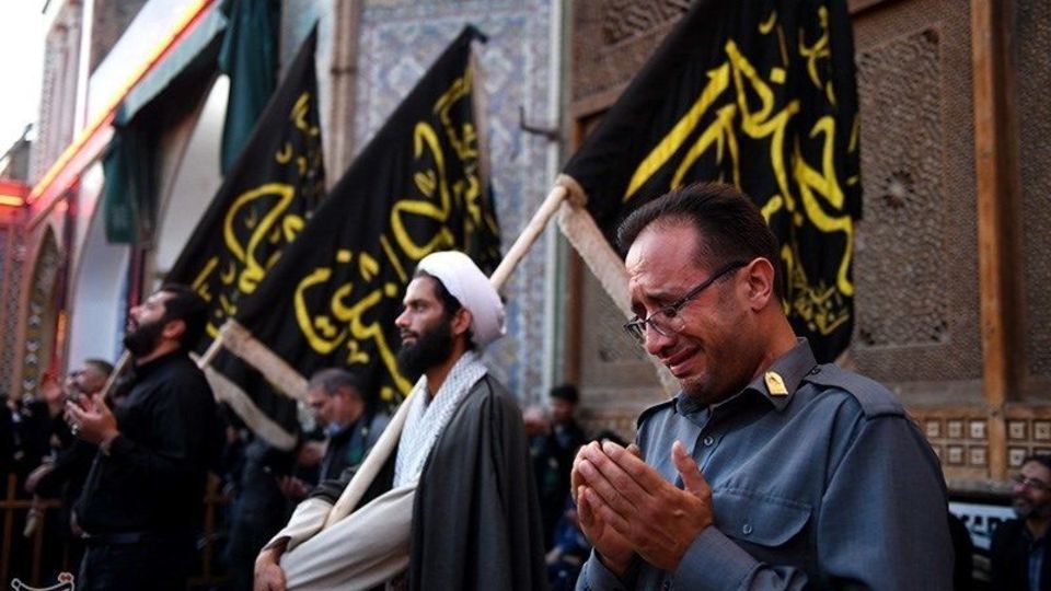  آئین تعویض پرچم حرم حضرت عبدالعظیم حسنی(ع) 