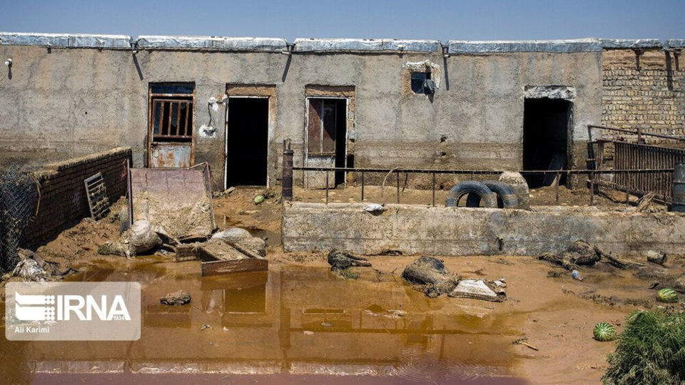 مهمان ناخوانده وسط سالن پذیرایی؛ قاب‌های تلخ از سیل در اراک