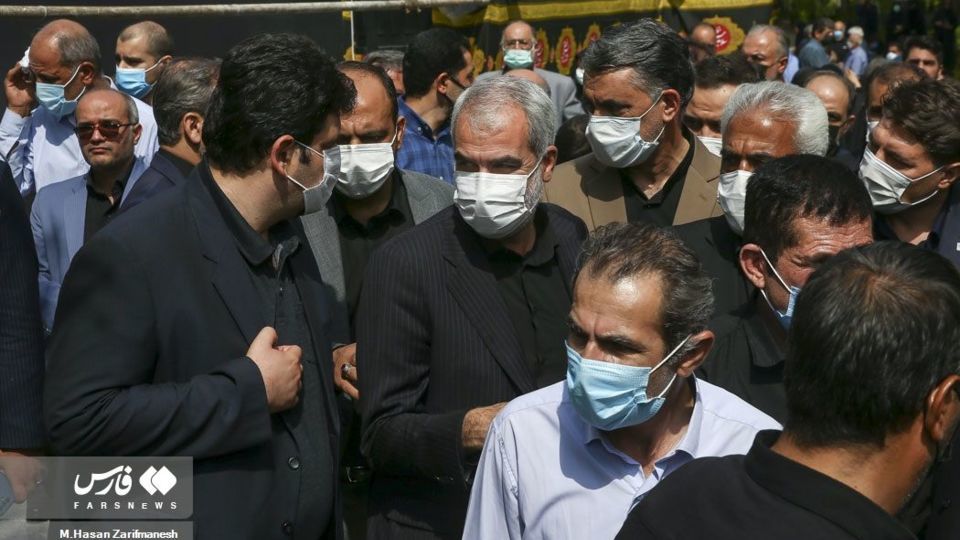 وداع با پیکر عادل آذر