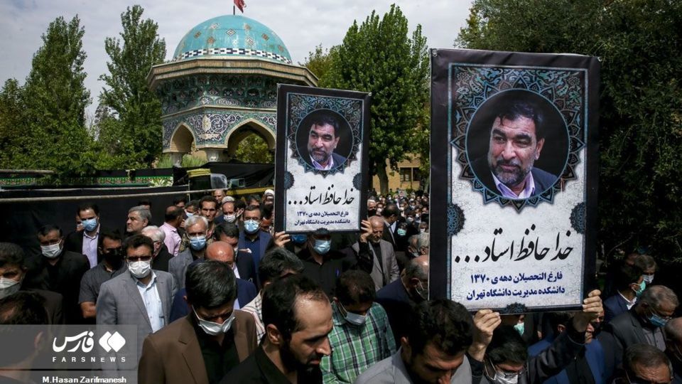 وداع با پیکر عادل آذر