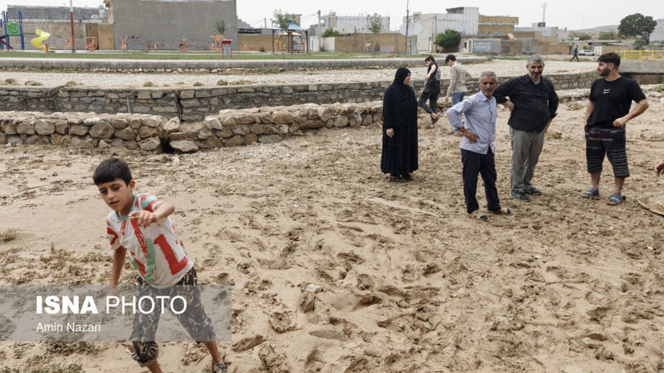 شهرستان باغملک پس از سیل - خوزستان
