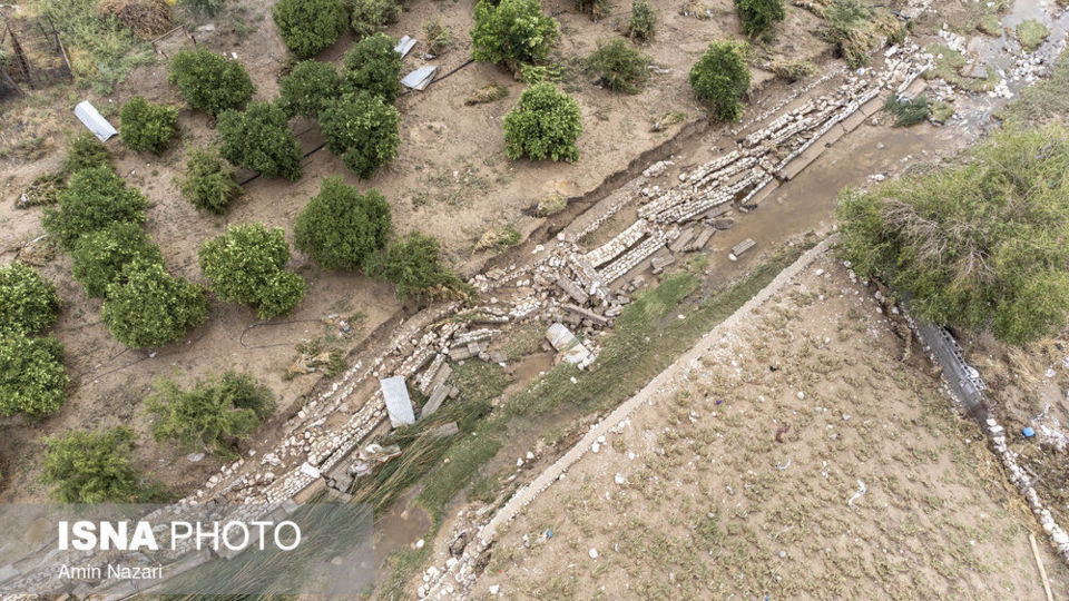 شهرستان باغملک پس از سیل - خوزستان