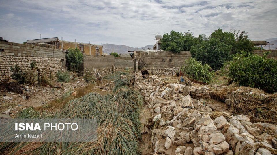 شهرستان باغملک پس از سیل - خوزستان