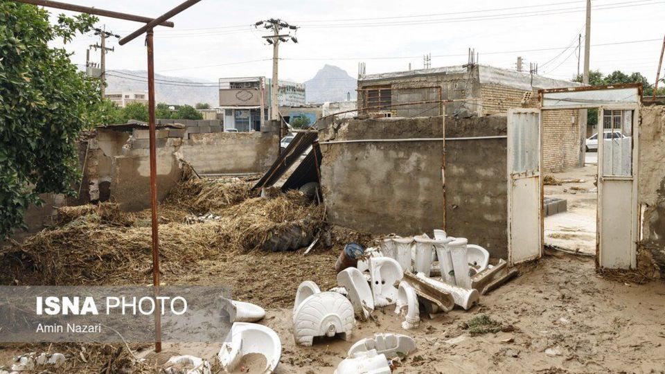 شهرستان باغملک پس از سیل - خوزستان