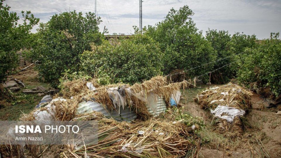 شهرستان باغملک پس از سیل - خوزستان