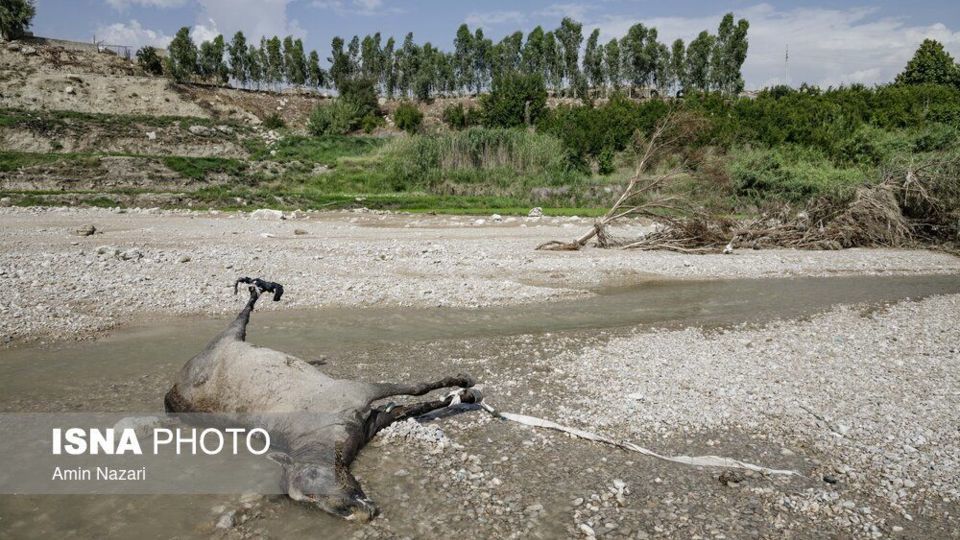 شهرستان باغملک پس از سیل - خوزستان