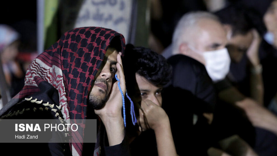 عزاداری شب چهارم محرم - باغ فیض