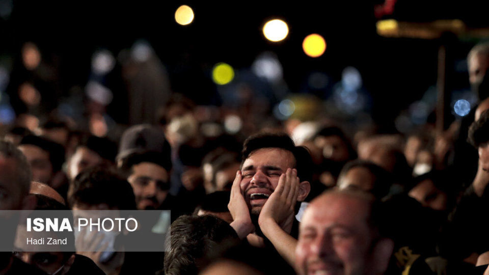 عزاداری شب چهارم محرم - باغ فیض