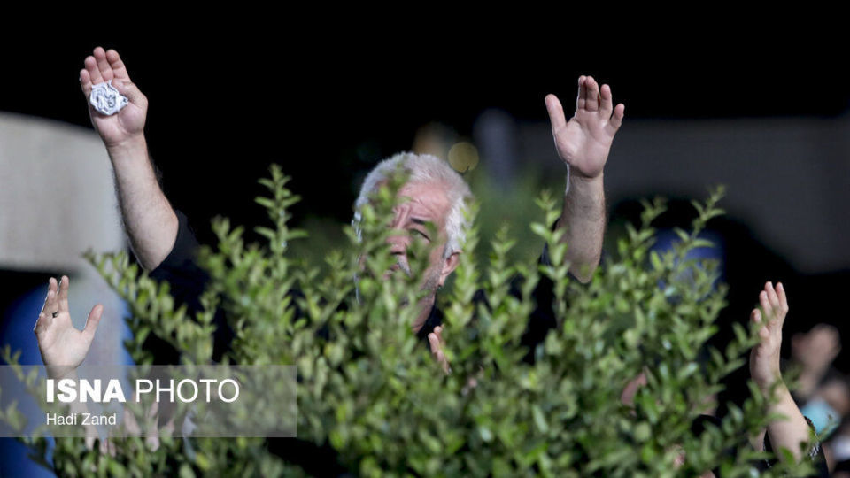 عزاداری شب چهارم محرم - باغ فیض