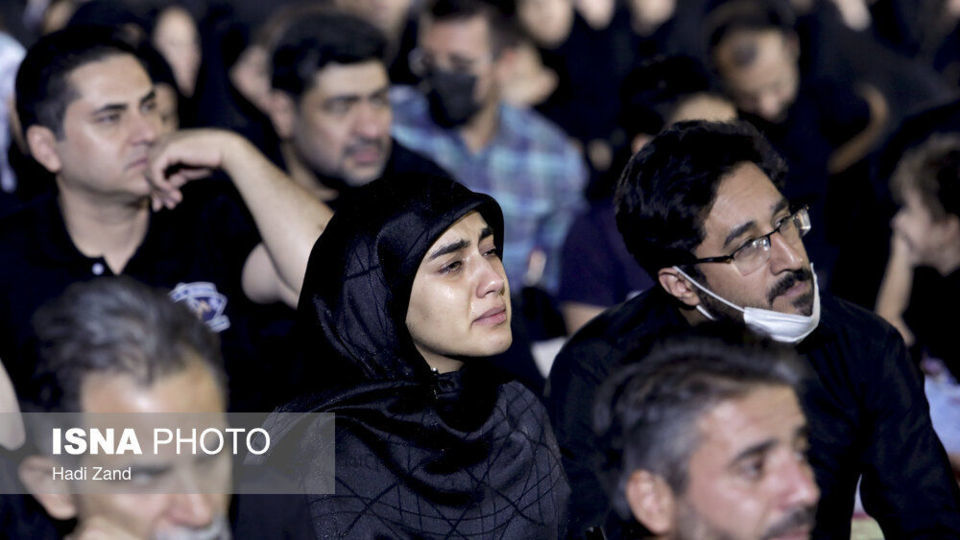 عزاداری شب چهارم محرم - باغ فیض