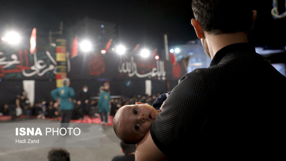 عزاداری شب چهارم محرم - باغ فیض