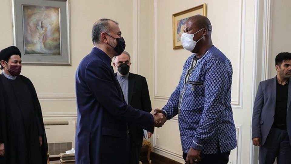 دیدار نوه نلسون ماندلا با امیرعبداللهیان