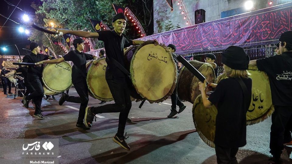 مراسم عزاداری شاه حسین گویان