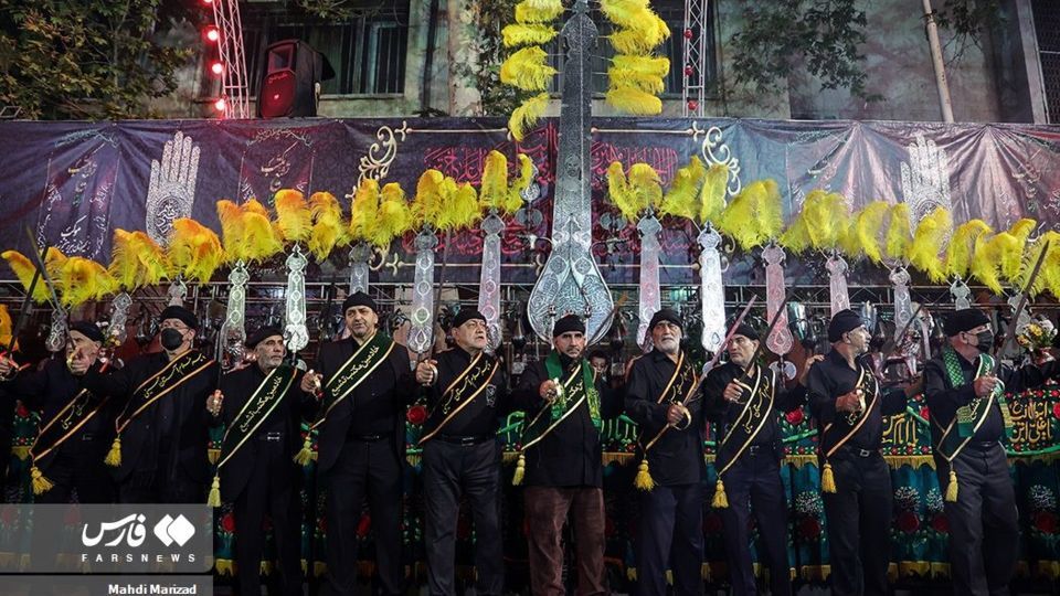 مراسم عزاداری شاه حسین گویان