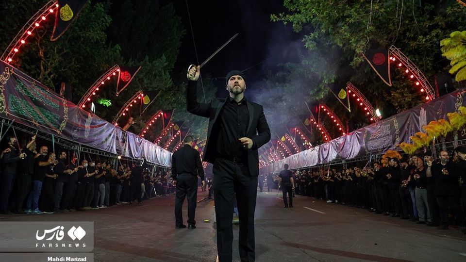 مراسم عزاداری شاه حسین گویان