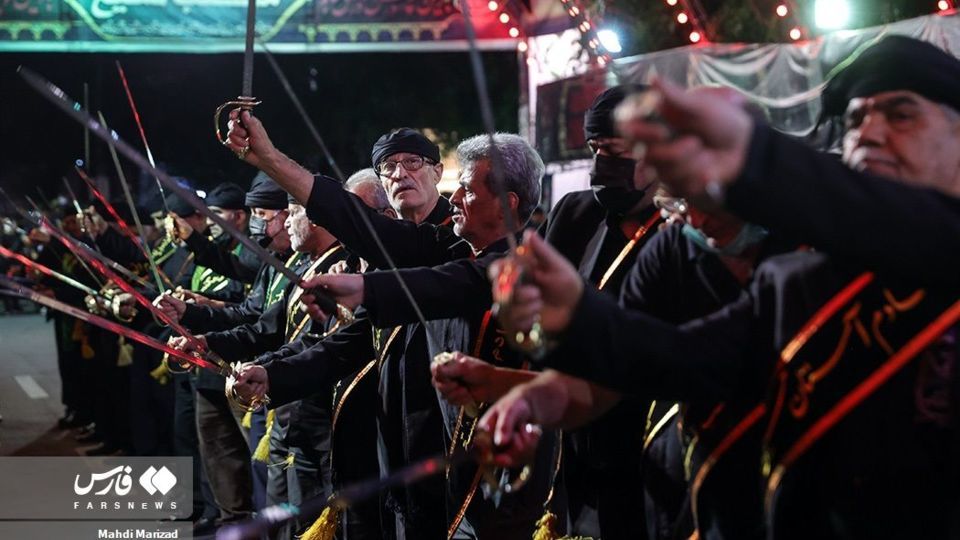 مراسم عزاداری شاه حسین گویان