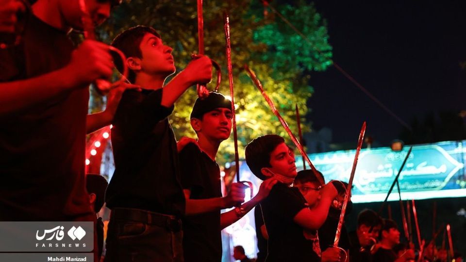 مراسم عزاداری شاه حسین گویان