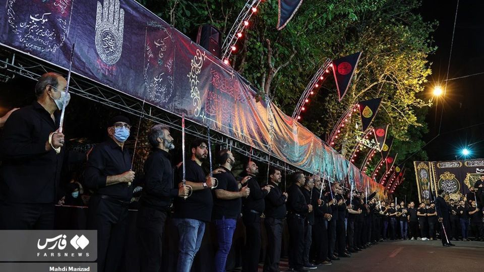 مراسم عزاداری شاه حسین گویان