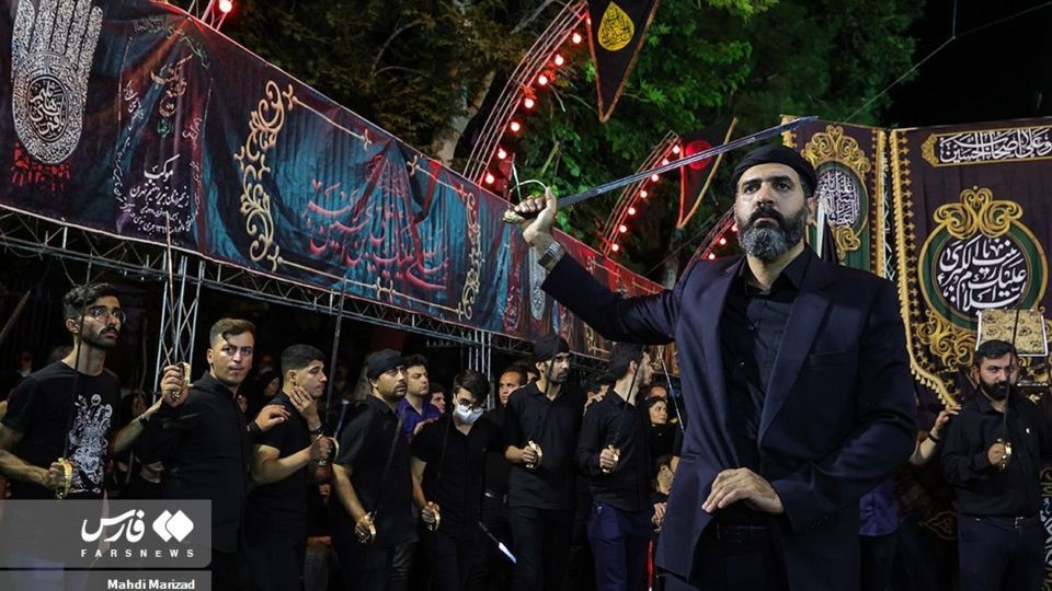 مراسم عزاداری شاه حسین گویان