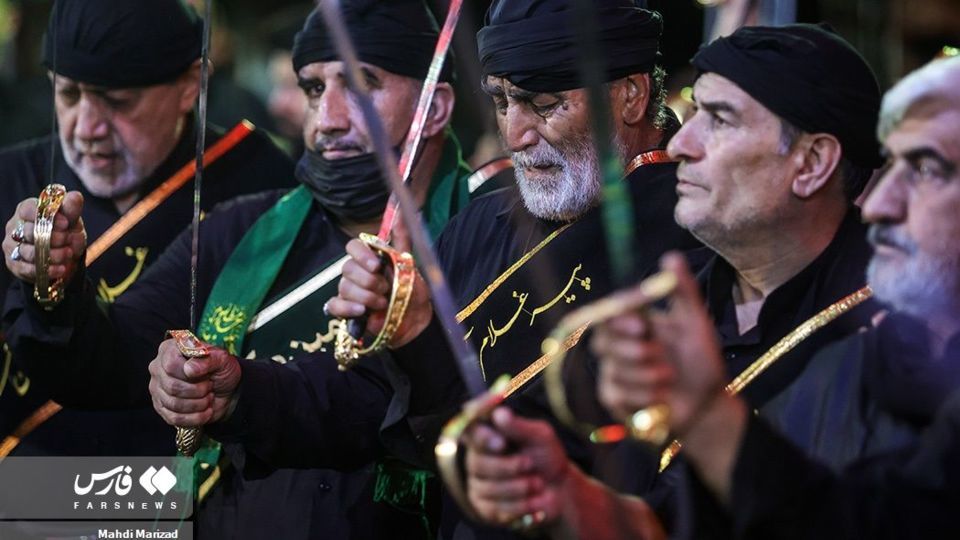 مراسم عزاداری شاه حسین گویان