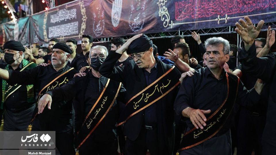 مراسم عزاداری شاه حسین گویان