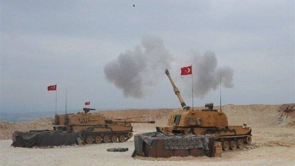 حمله توپخانه‌ای ترکیه به شمال عراق