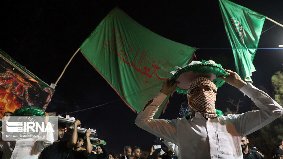 آیین سنتی سینی گردانی حضرت قاسم (ع)