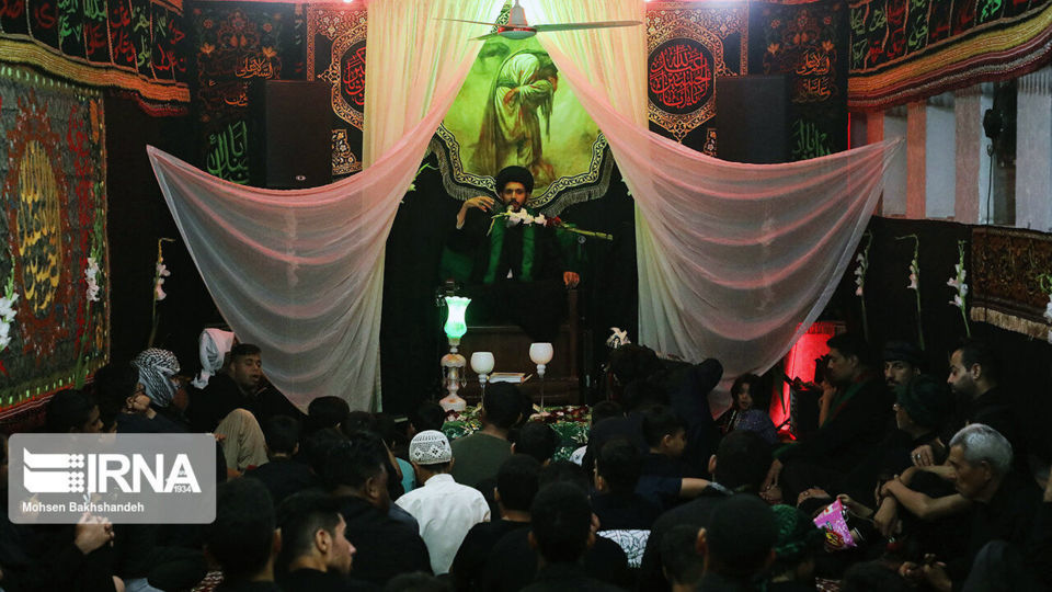 آیین سنتی سینی گردانی حضرت قاسم (ع)