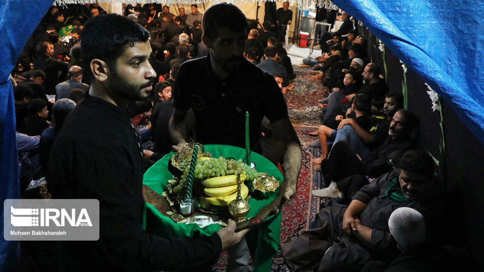 آیین سنتی سینی گردانی حضرت قاسم (ع)