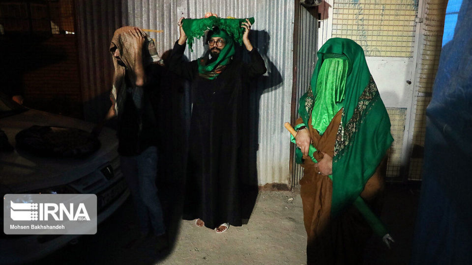 آیین سنتی سینی گردانی حضرت قاسم (ع)