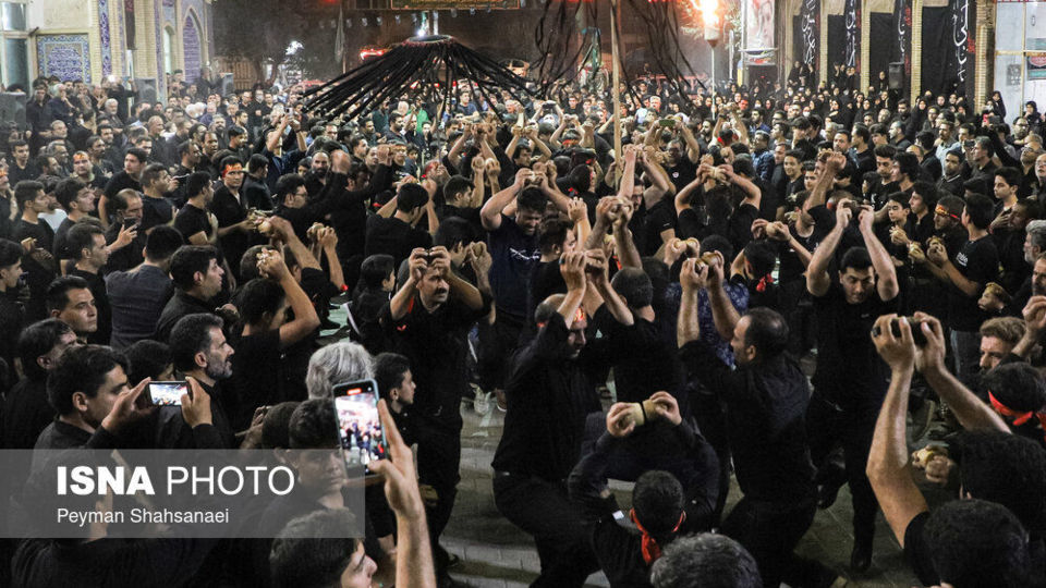 مراسم سنتی سنج‌زنی آران و بیدگل