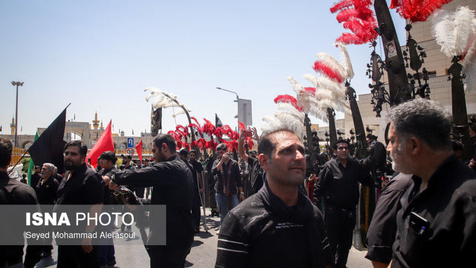 عزاداری تاسوعای حسینی در مشهد