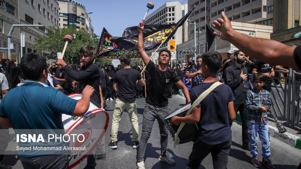 عزاداری تاسوعای حسینی در مشهد