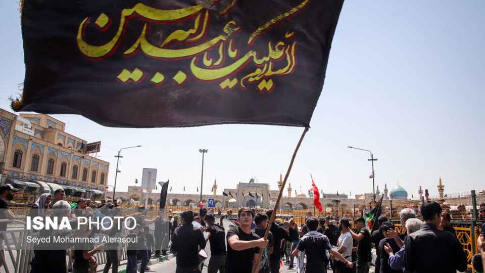 عزاداری تاسوعای حسینی در مشهد