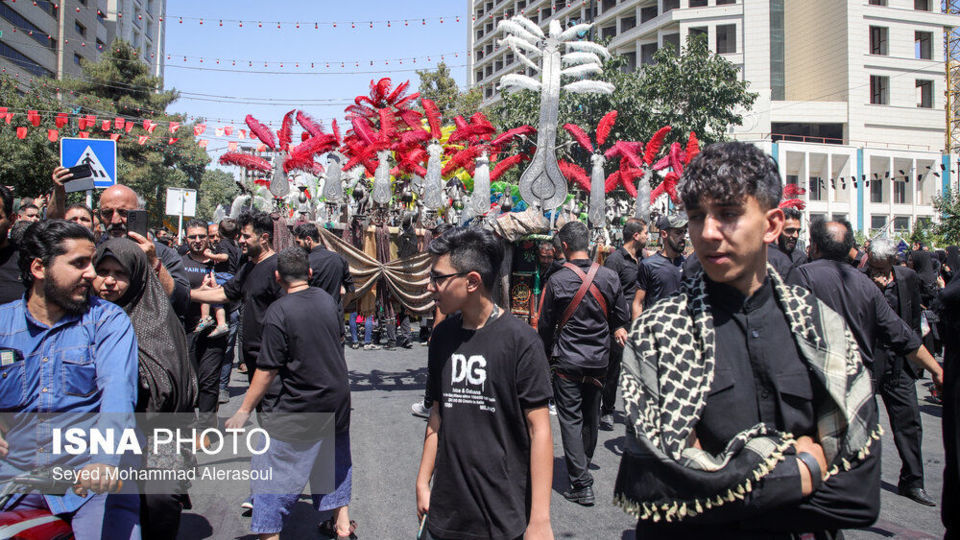 عزاداری تاسوعای حسینی در مشهد