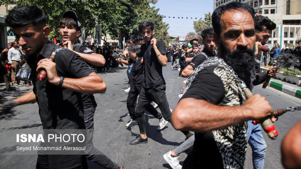 عزاداری تاسوعای حسینی در مشهد