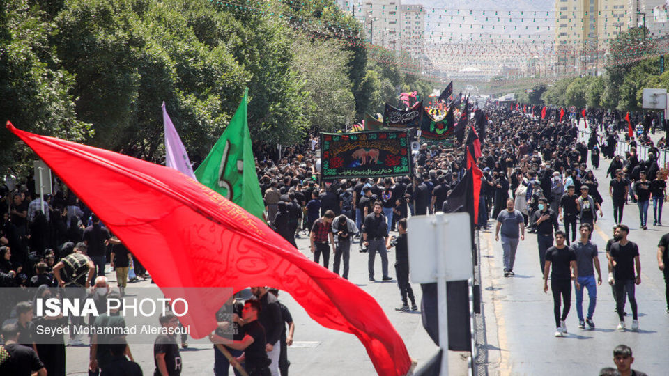 عزاداری تاسوعای حسینی در مشهد