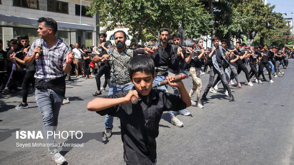 عزاداری تاسوعای حسینی در مشهد