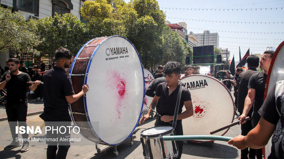 عزاداری تاسوعای حسینی در مشهد