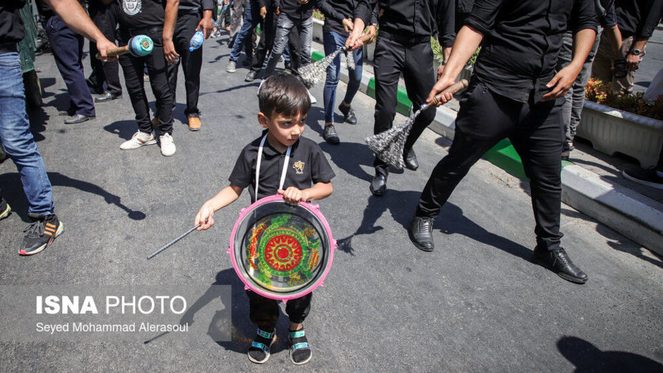 عزاداری تاسوعای حسینی در مشهد