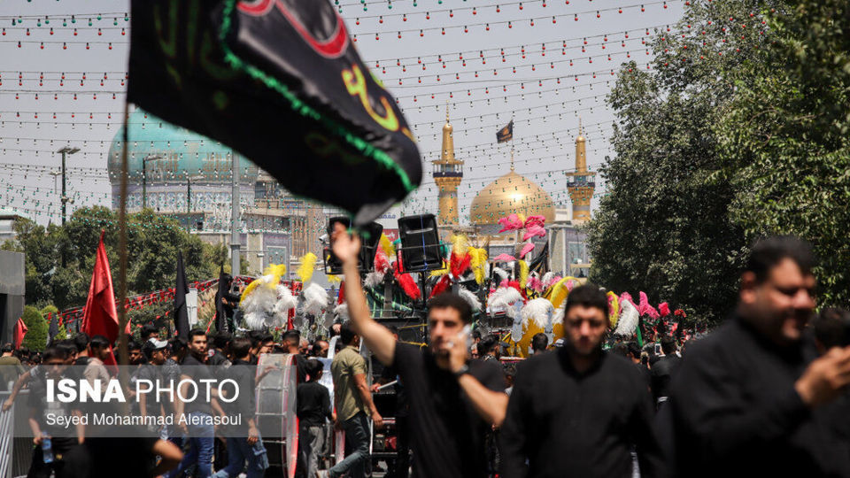 عزاداری تاسوعای حسینی در مشهد