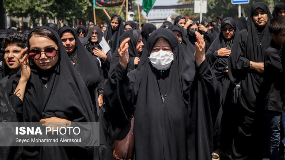 عزاداری تاسوعای حسینی در مشهد