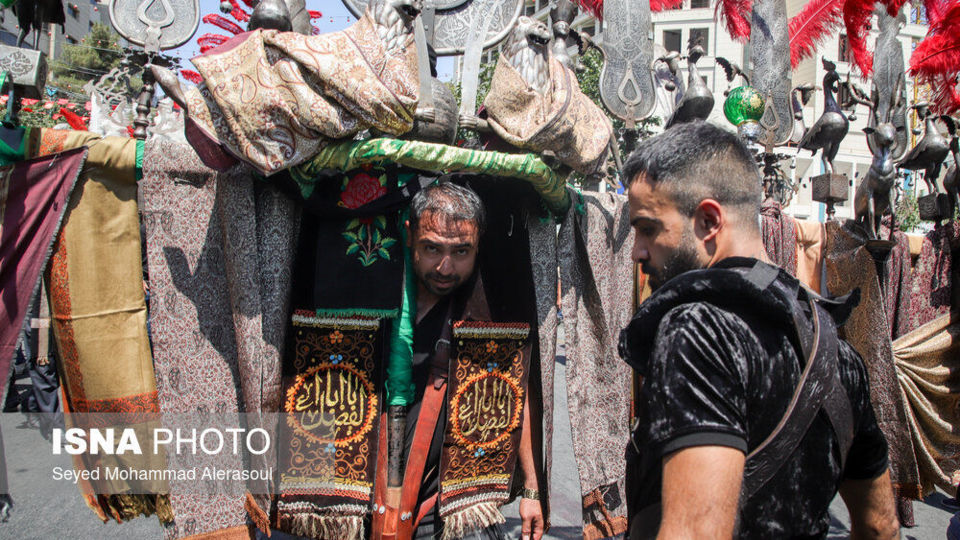 عزاداری تاسوعای حسینی در مشهد